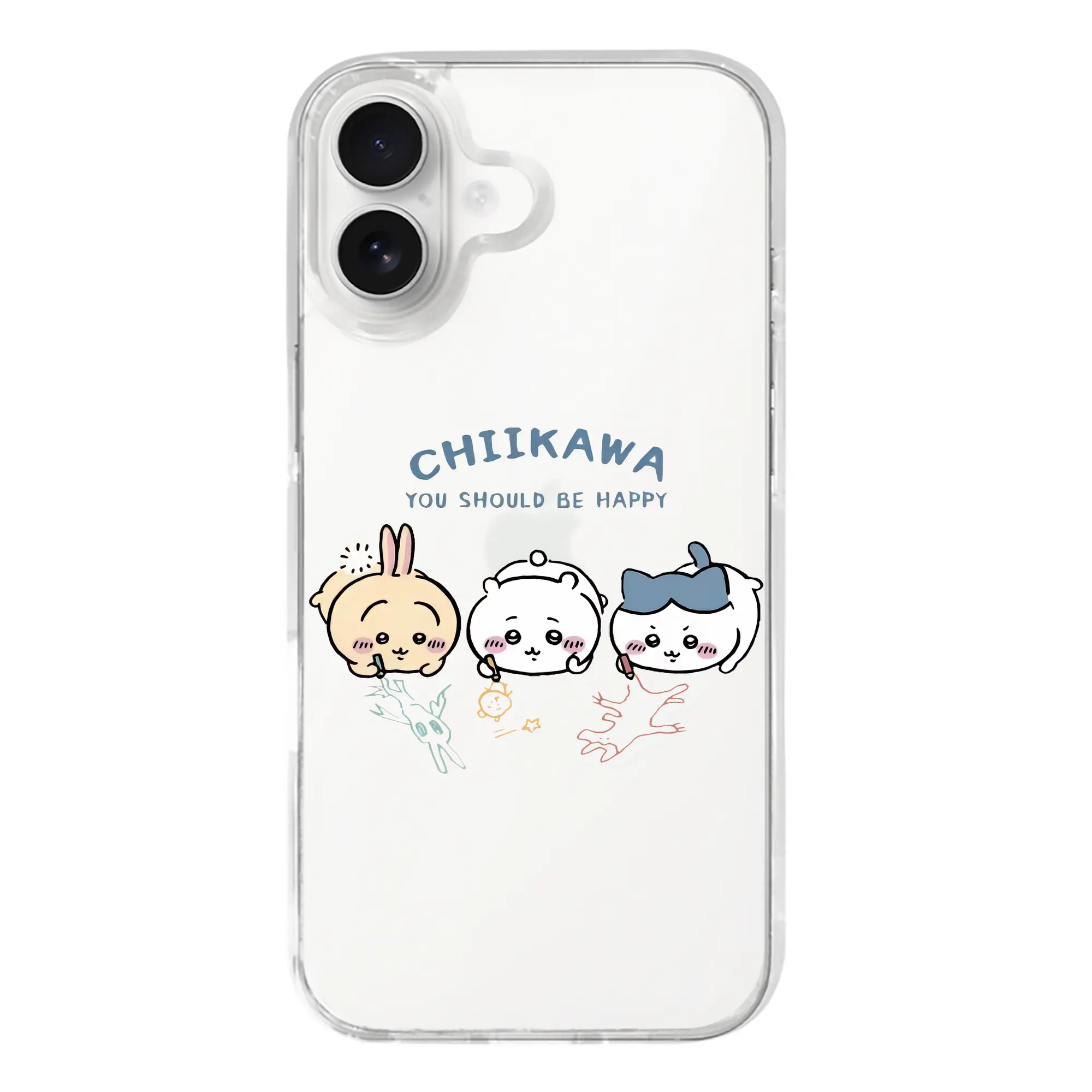 ちい が わ グッズ ちいかわ - iPhone 17シリーズ 透明スマホケース – 薄型・耐衝撃・精密フィット保護カバー